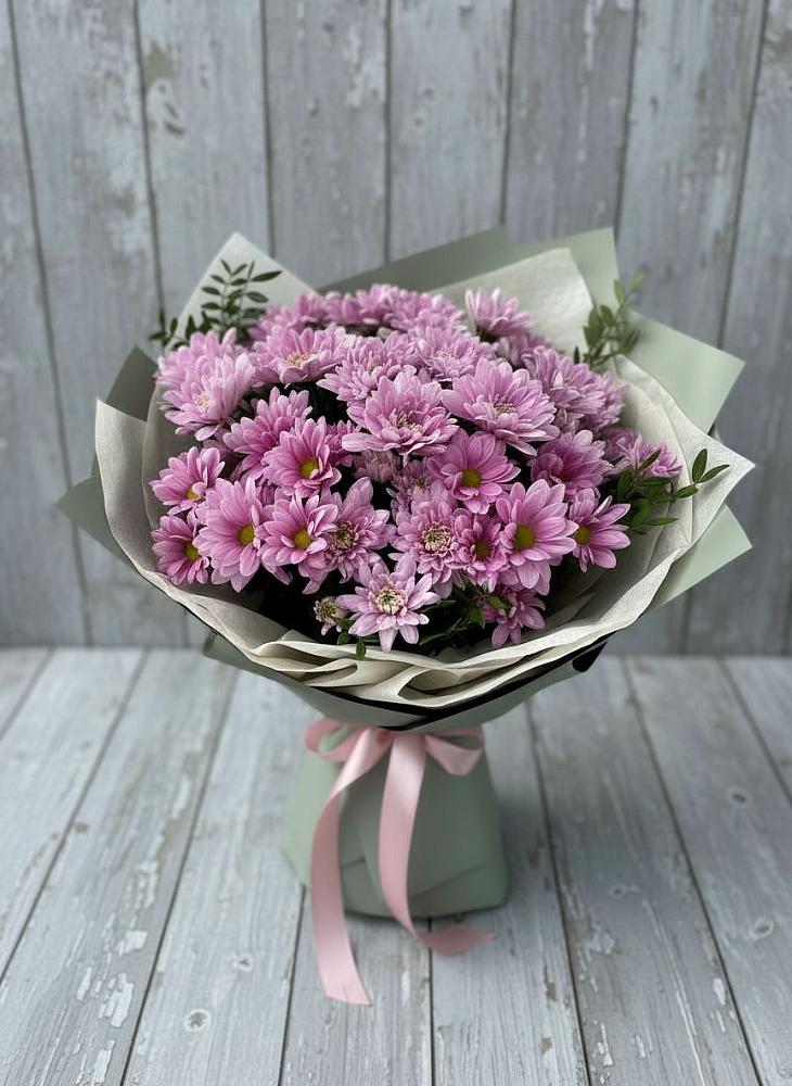 Букет цветов из: Хризантемы в Пущино