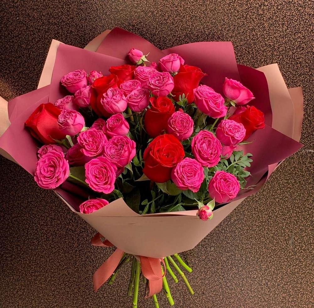 Букет В объятьях нежности в Пущино