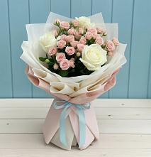 Букет цветов из:  Розы в Пущино