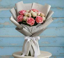 Букет цветов из:  Розы #REPLACE_PRED# Пущино